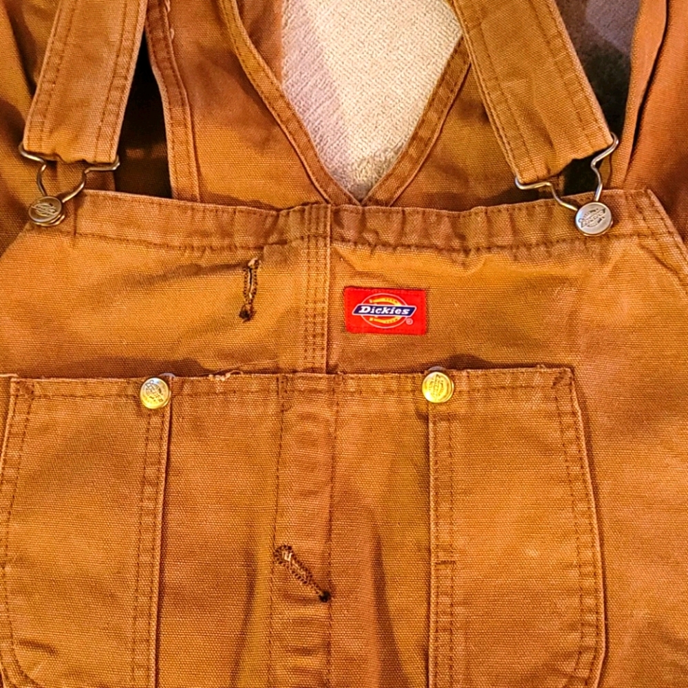 Mens Dickies Tan Overalls